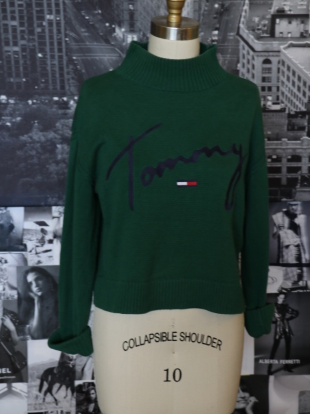 Tommy Hilfiger Green Sweater